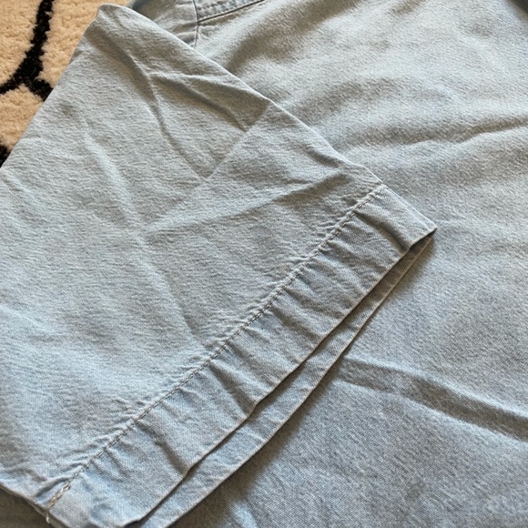 Men's Red Tail America's Flying Tribute To The Tuskegee Airmen Denim Button Down - Picture 4 of 8